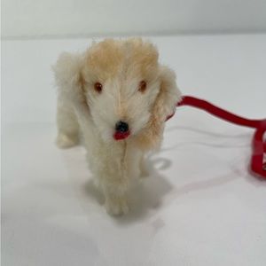 RARE - American Girl Dog with Red Leash